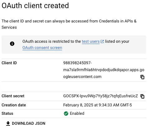 OAuth Client